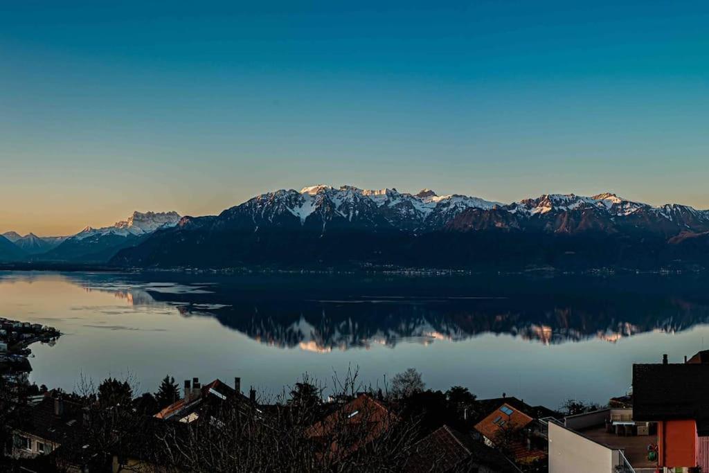 View Magnifique Lac Leman - Chardonne Lejlighed Eksteriør billede