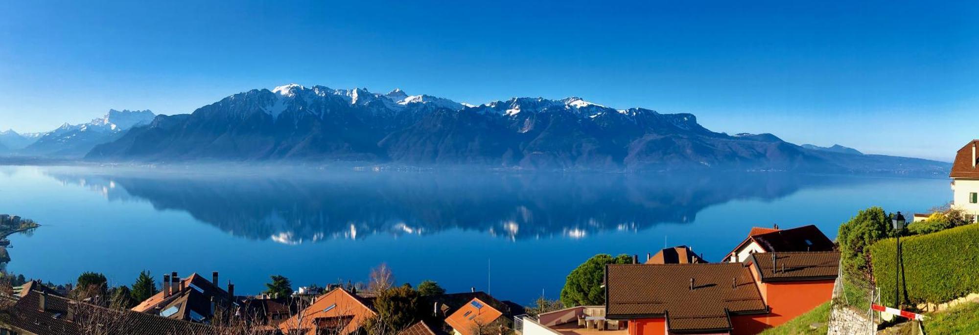 View Magnifique Lac Leman - Chardonne Lejlighed Eksteriør billede